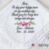 252 WEDDING MTO : Wedding Handkerchief