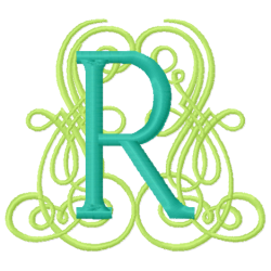 FONTS : Goudy Frame Monogram