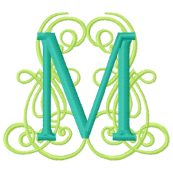 FONTS : Goudy Frame Monogram