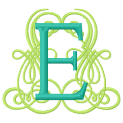 FONTS : Goudy Frame Monogram