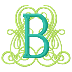 FONTS : Goudy Frame Monogram