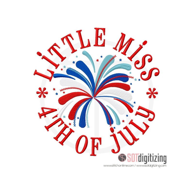 4 4th JULY : Little Miss 4th of July