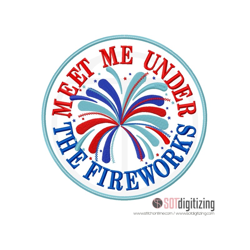 7 4th JULY : Meet Me Under the Fireworks