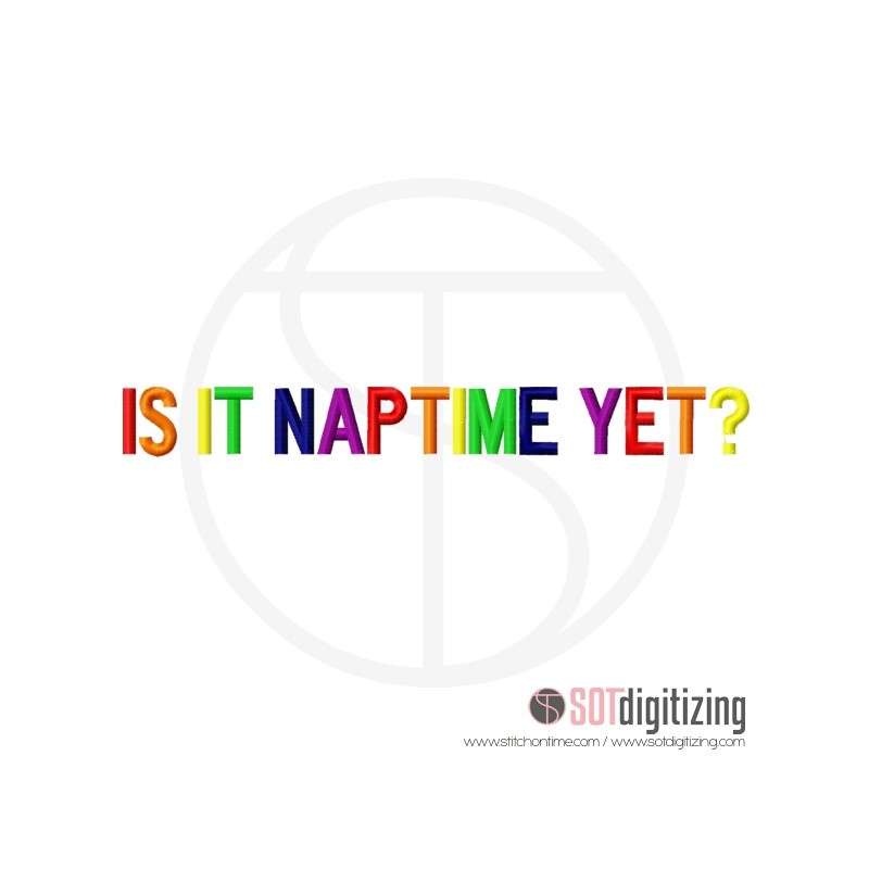 7200 SAYINGS : Is it Naptime Yet?