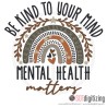 Be Kind to Your Mind Embroidery Designs